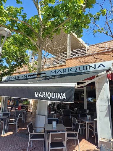 Terraza y fachada del Restaurante MariquinA en Badajoz